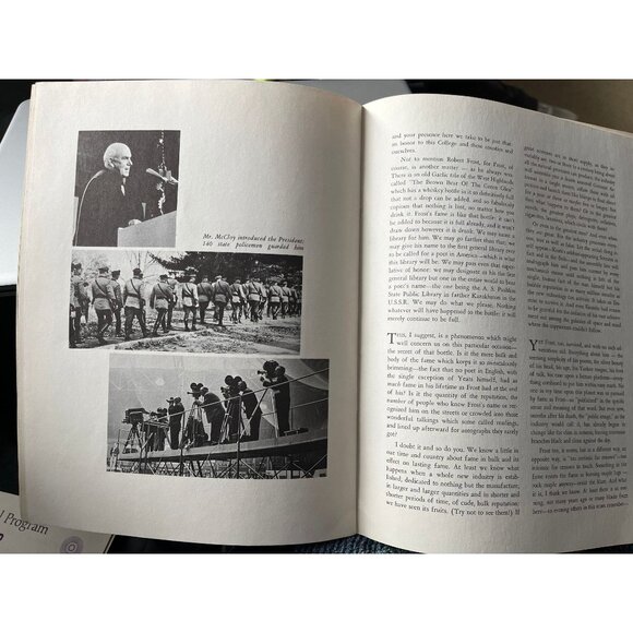 Vtg 1963 Amherst College The Presidential Convocation and Ground Breaking - Picture 10 of 10